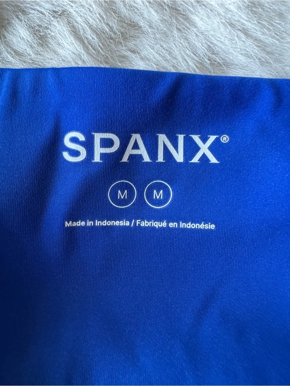 SPANX Electric Blue Activewear Leggings